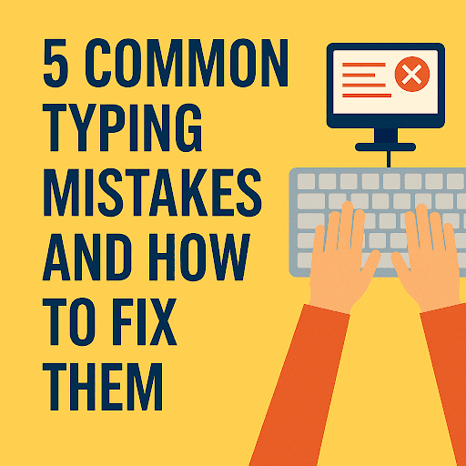 5 Common Typing Mistakes and How to Fix Them
