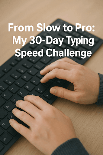 From Slow to Pro: My 30-Day Typing Speed Challenge