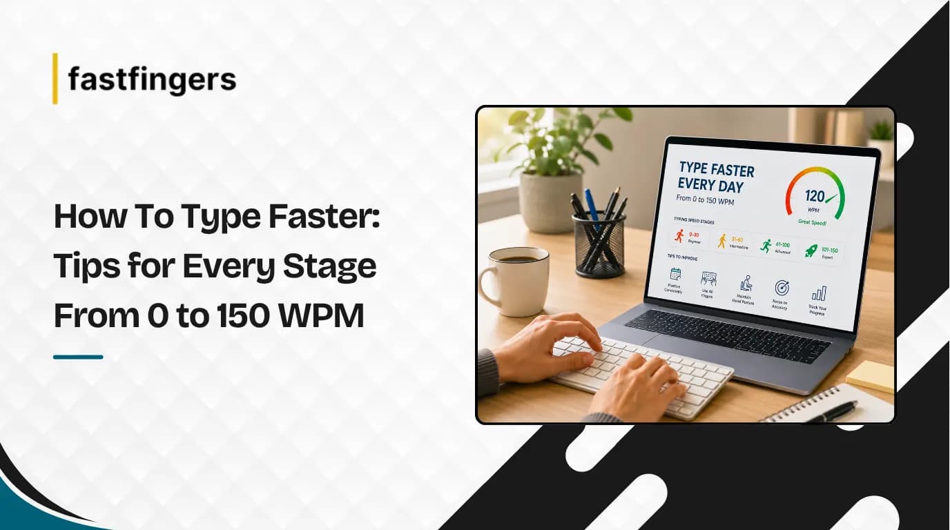How to Type Faster: Proven Tips to Reach 150 WPM