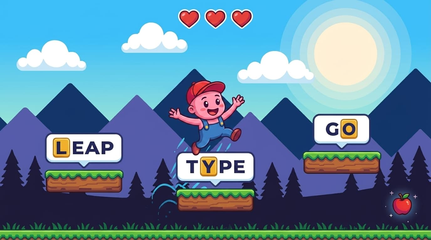 Keyboard Jump game banner