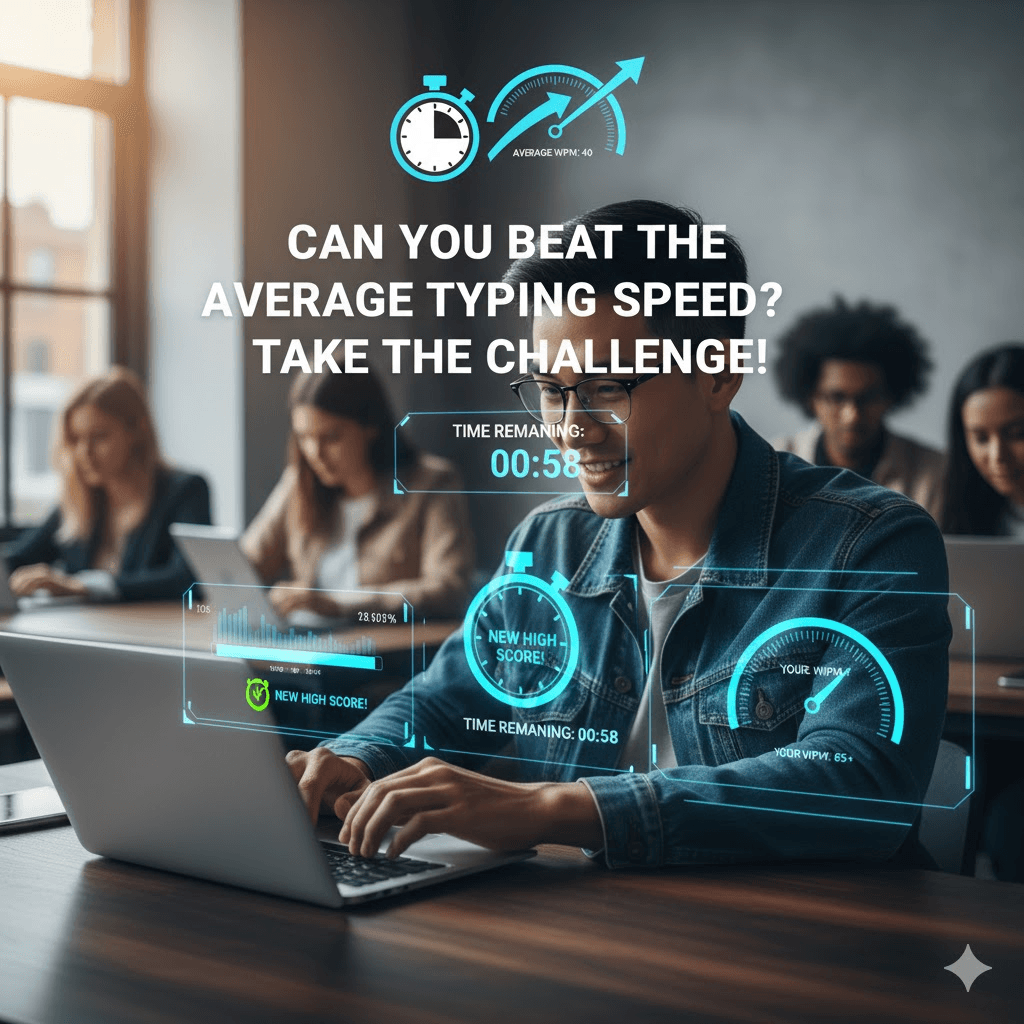 Can You Beat the Average Typing Speed?